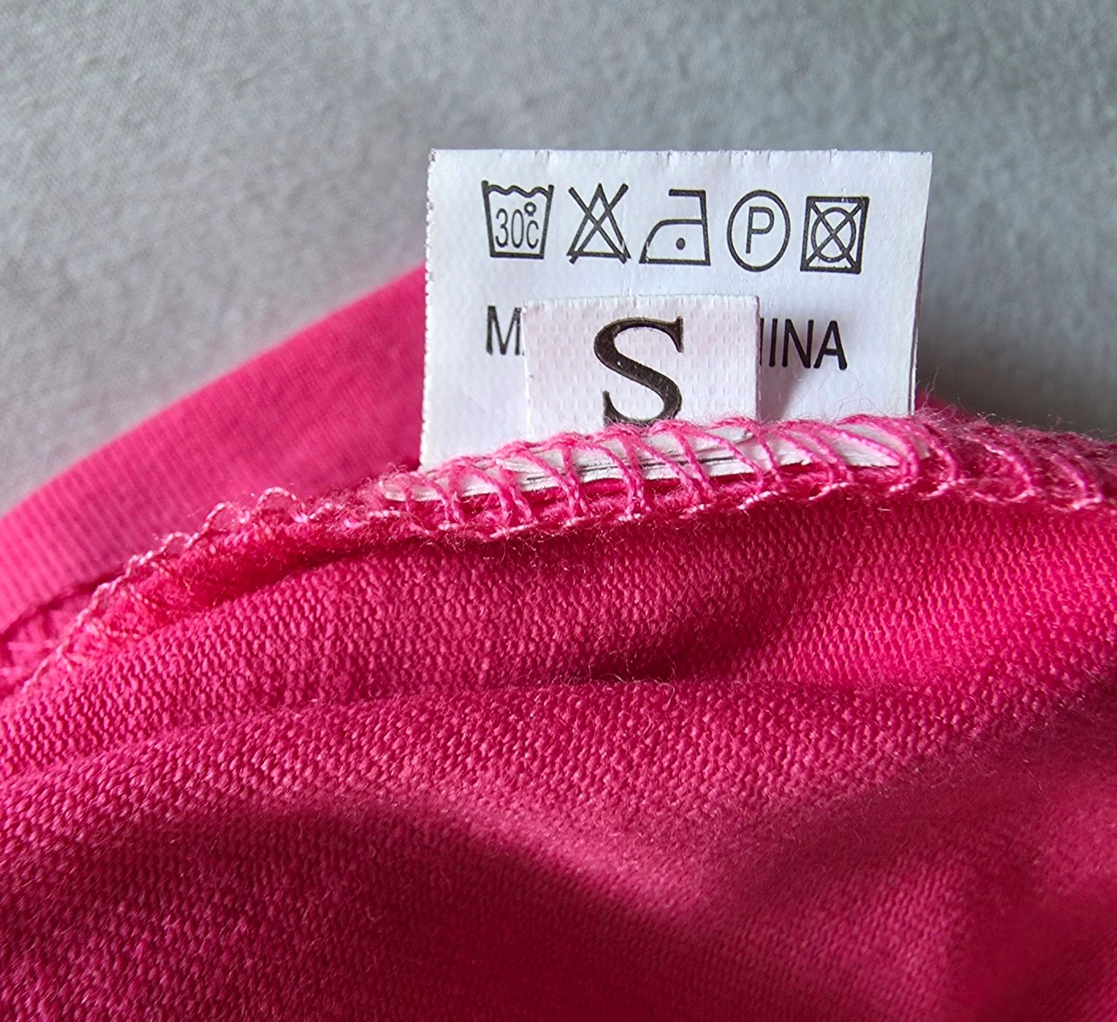 Débardeur rosa fuchsia S 36 top agujereado con tirantes y correas – photo 5